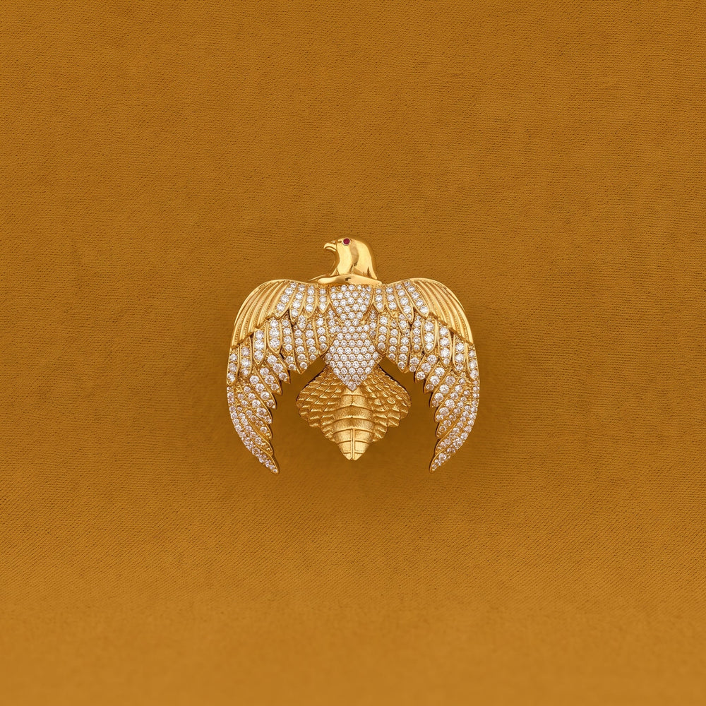 Winged Pendant Brooch