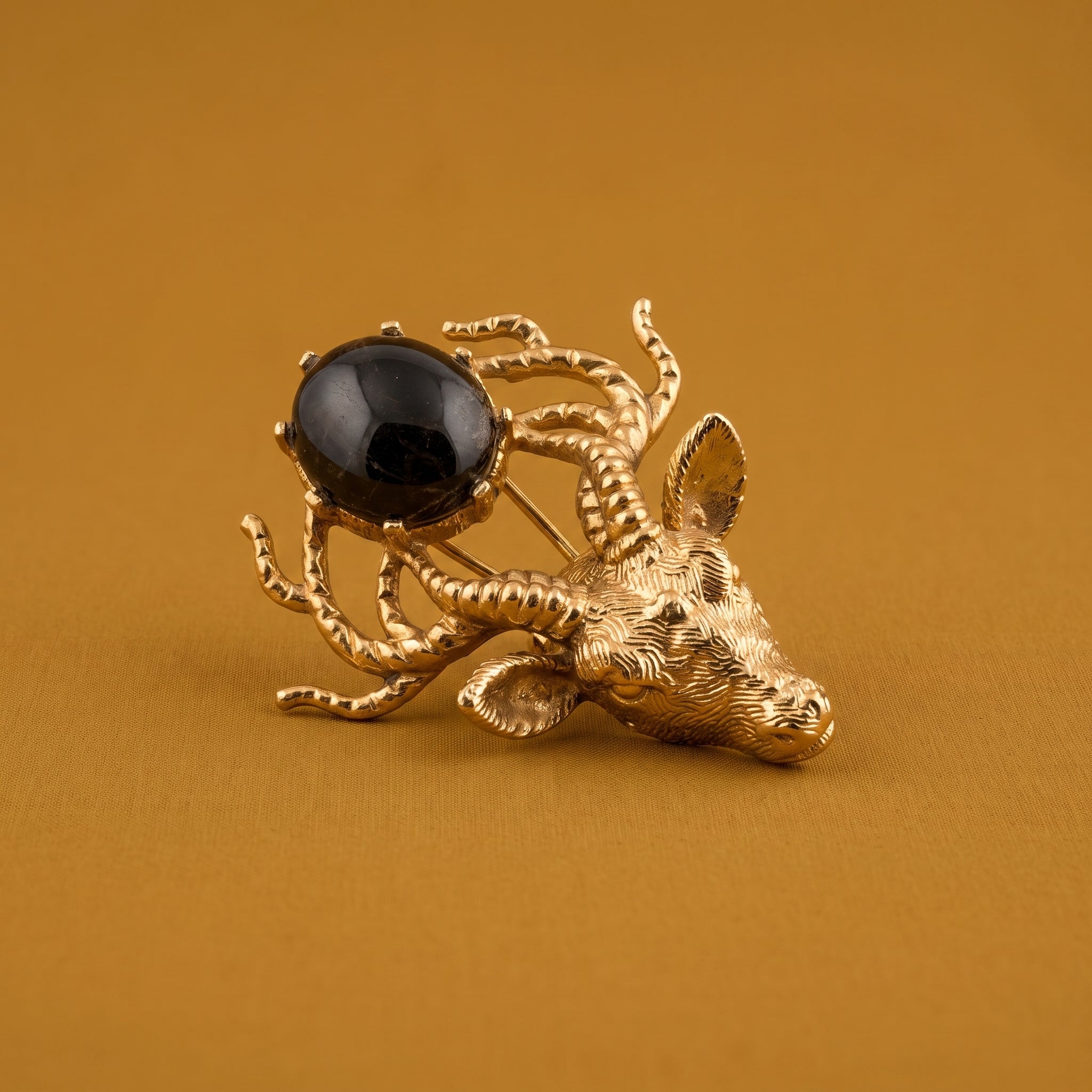 Deer Statement Drop Earrings
