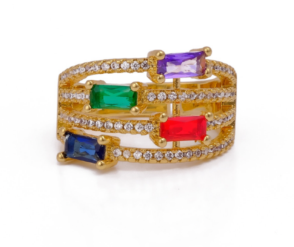 Multicolor Spectrum Ring
