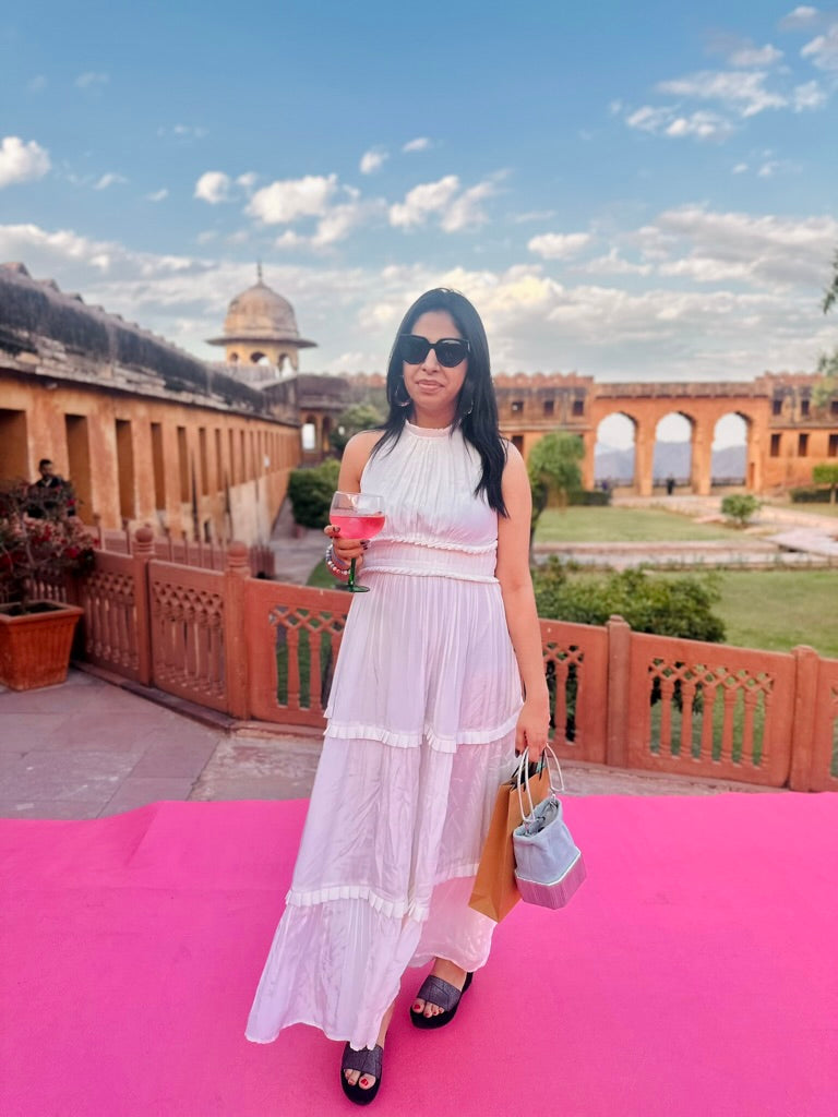 White Long Dress – timeless white long dress by Ozel
