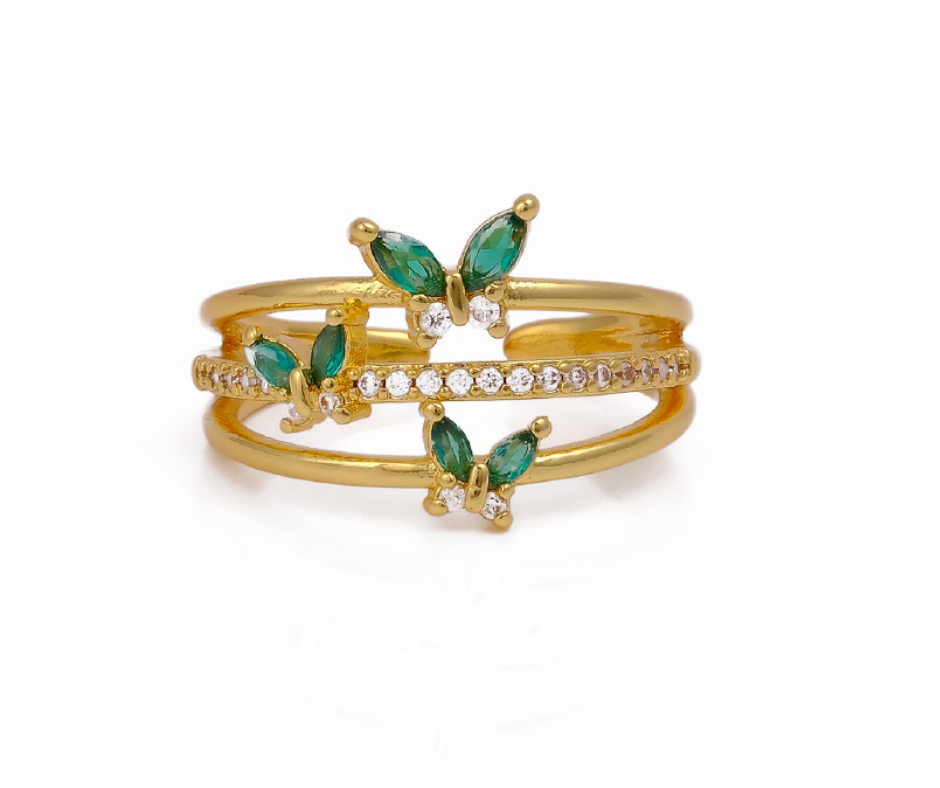 Wildform ring – organic form detail by Ozel
