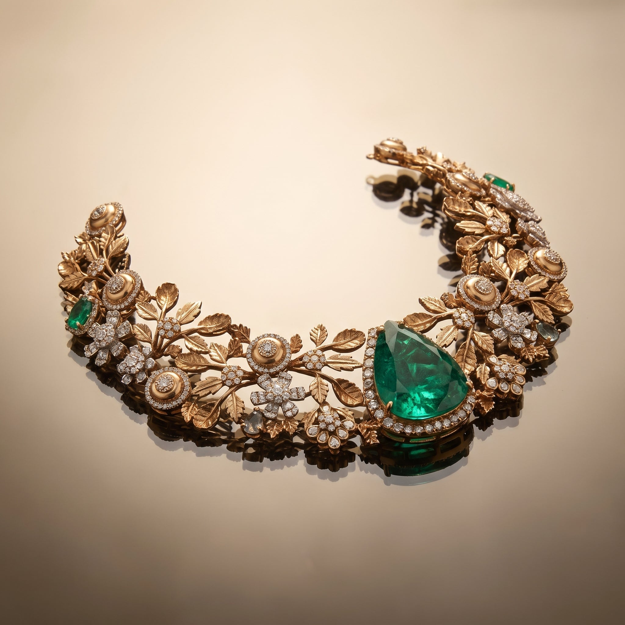 Verdant Garden Necklace & Earring Set