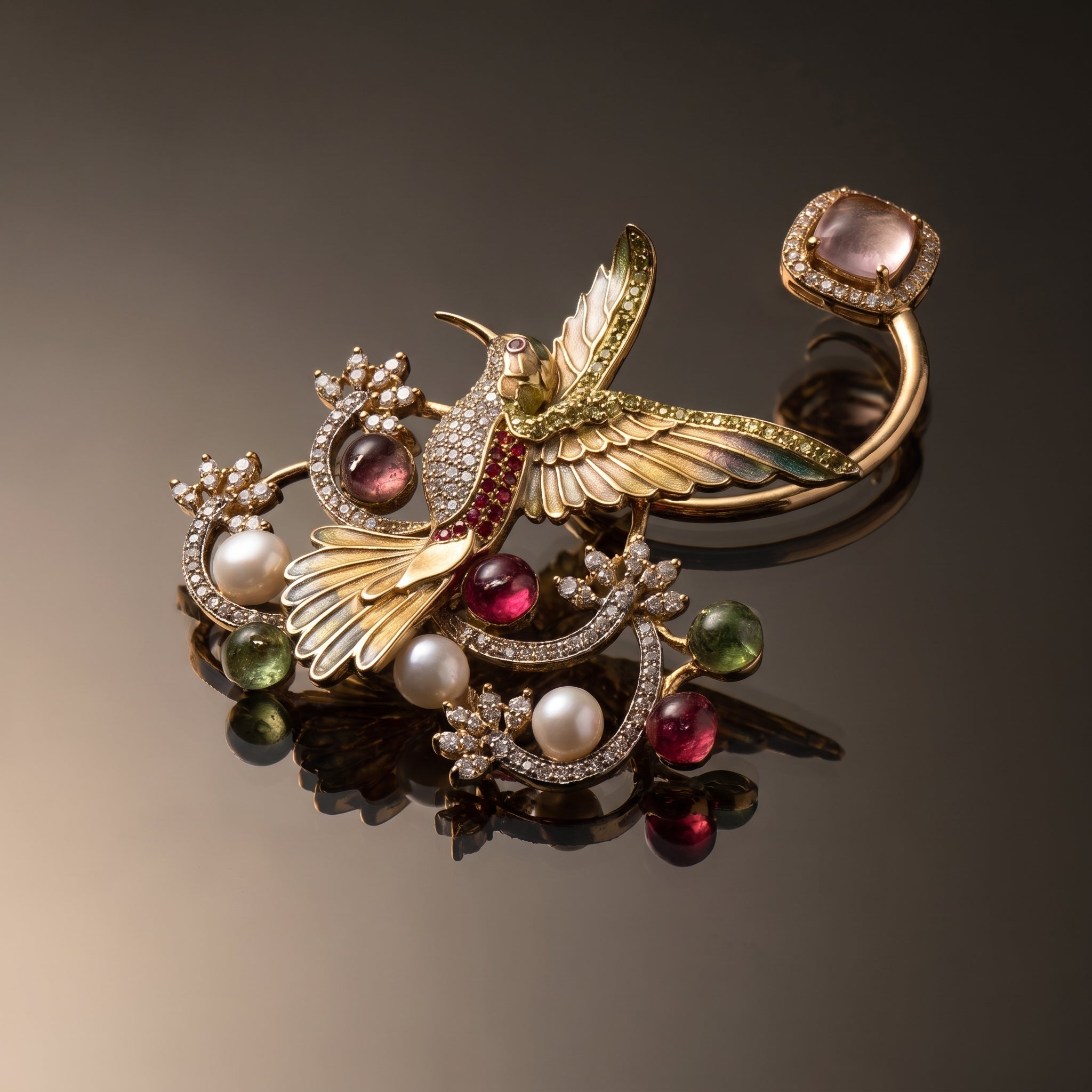 The Hummingbird Ear Cuff