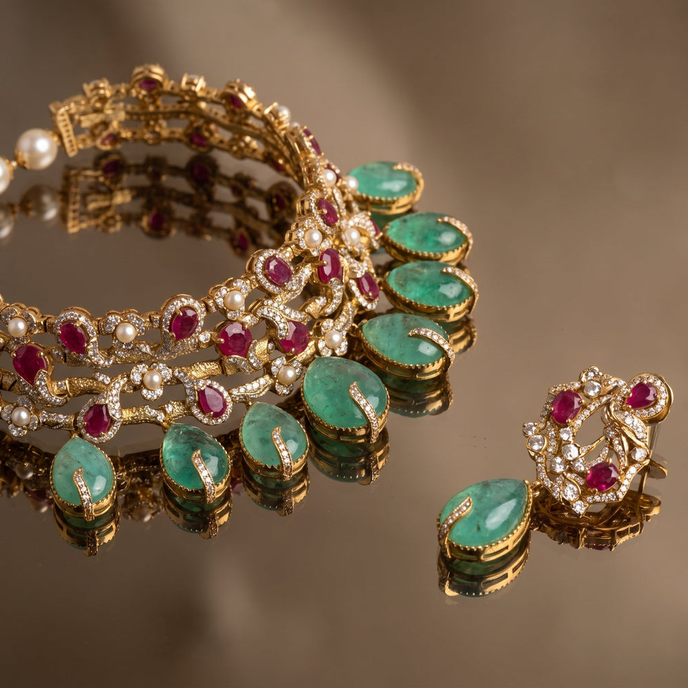Dhvani Pastel Choker set