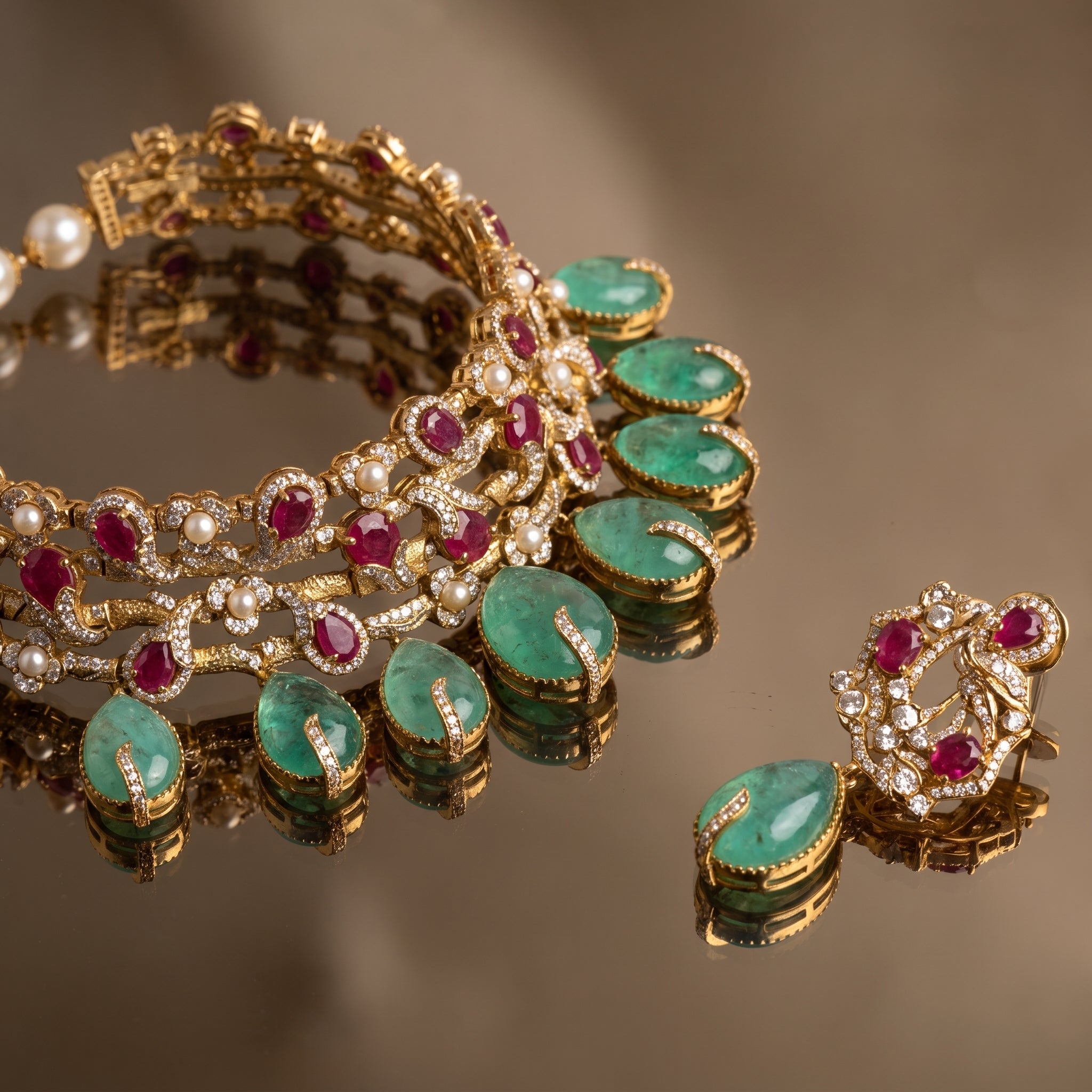Dhvani Pastel Choker set