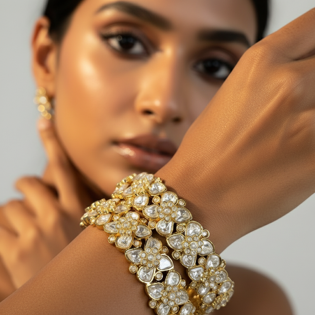 Anokhi Polki Bangle Kada