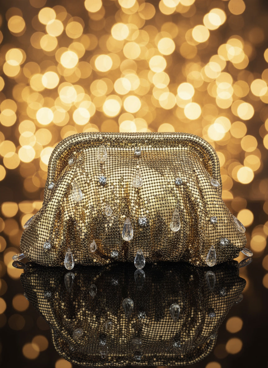 SoHo Gold Clutch