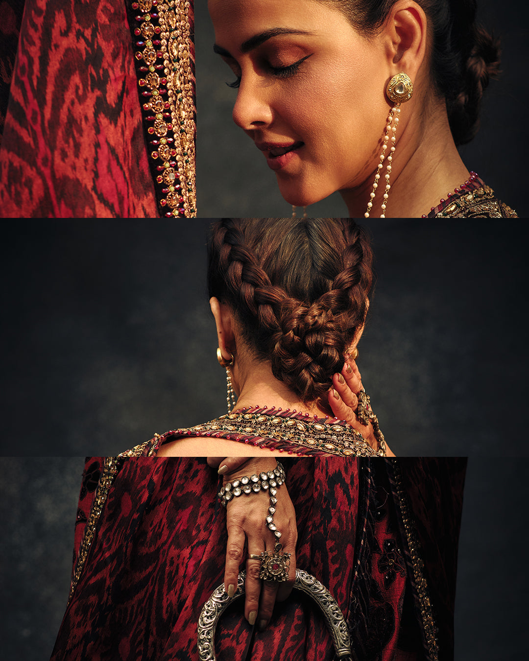 Genelia Deshmukh with Amra Black Hasli Bag