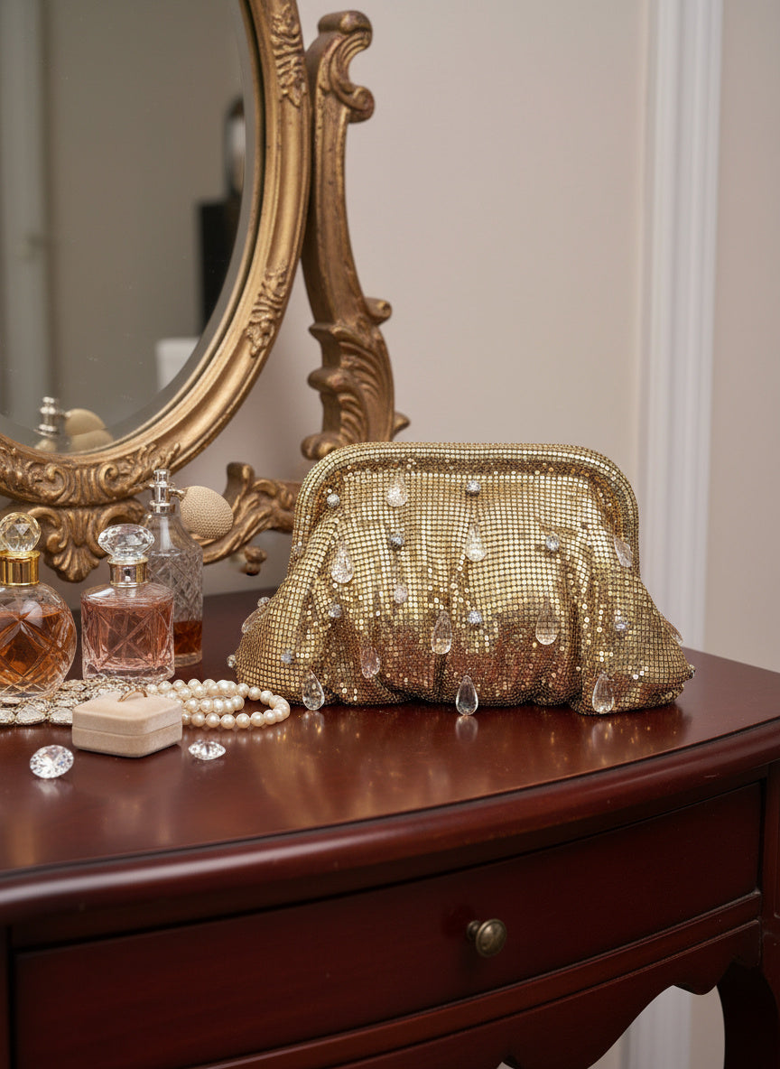 SoHo Gold Clutch