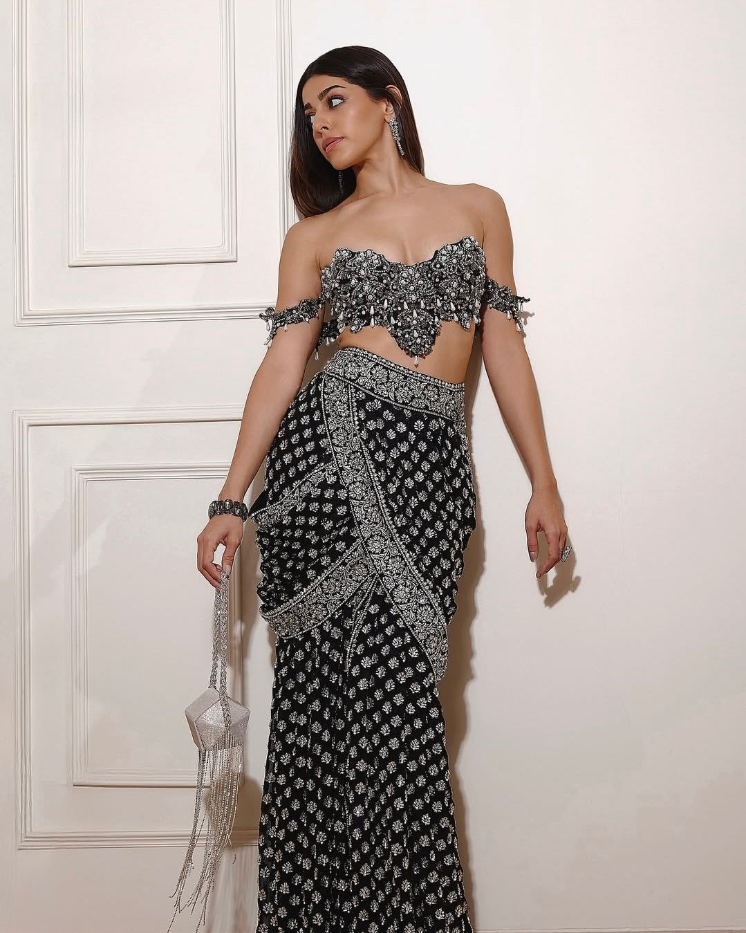 Alaya F with Jelly Chainstone Bag