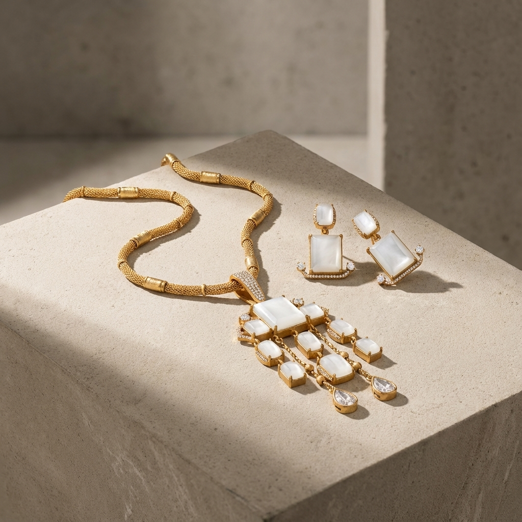 Ava Pendant Necklace Set