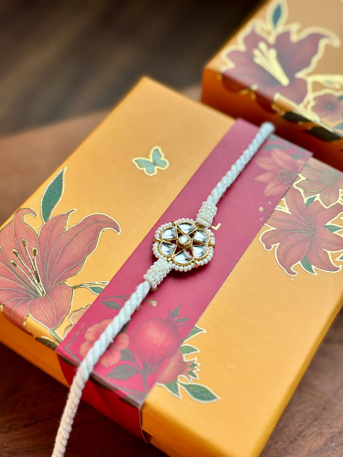 Pushp Rakhi (Silver)