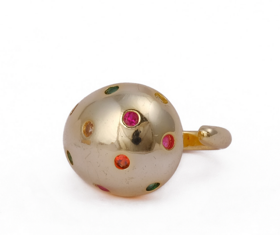 Gemstone ring – handcrafted Indian gemstone ring by Ozel