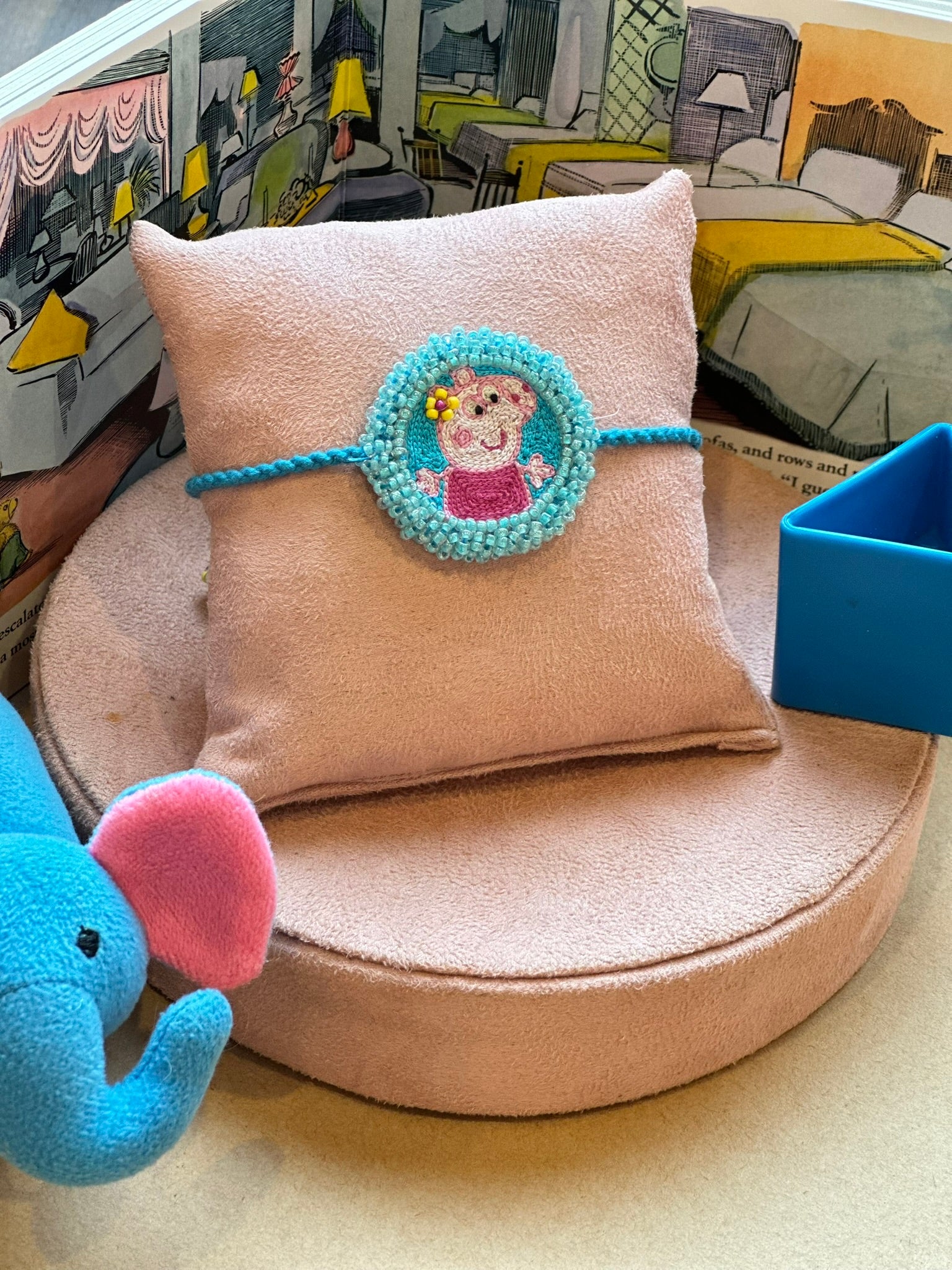 Peppa Pig Rakhi - Ozel