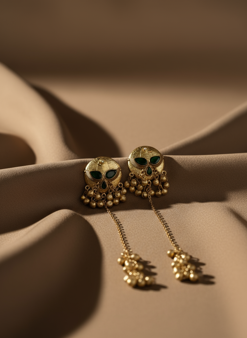 Ghunghroo Dangler Studs