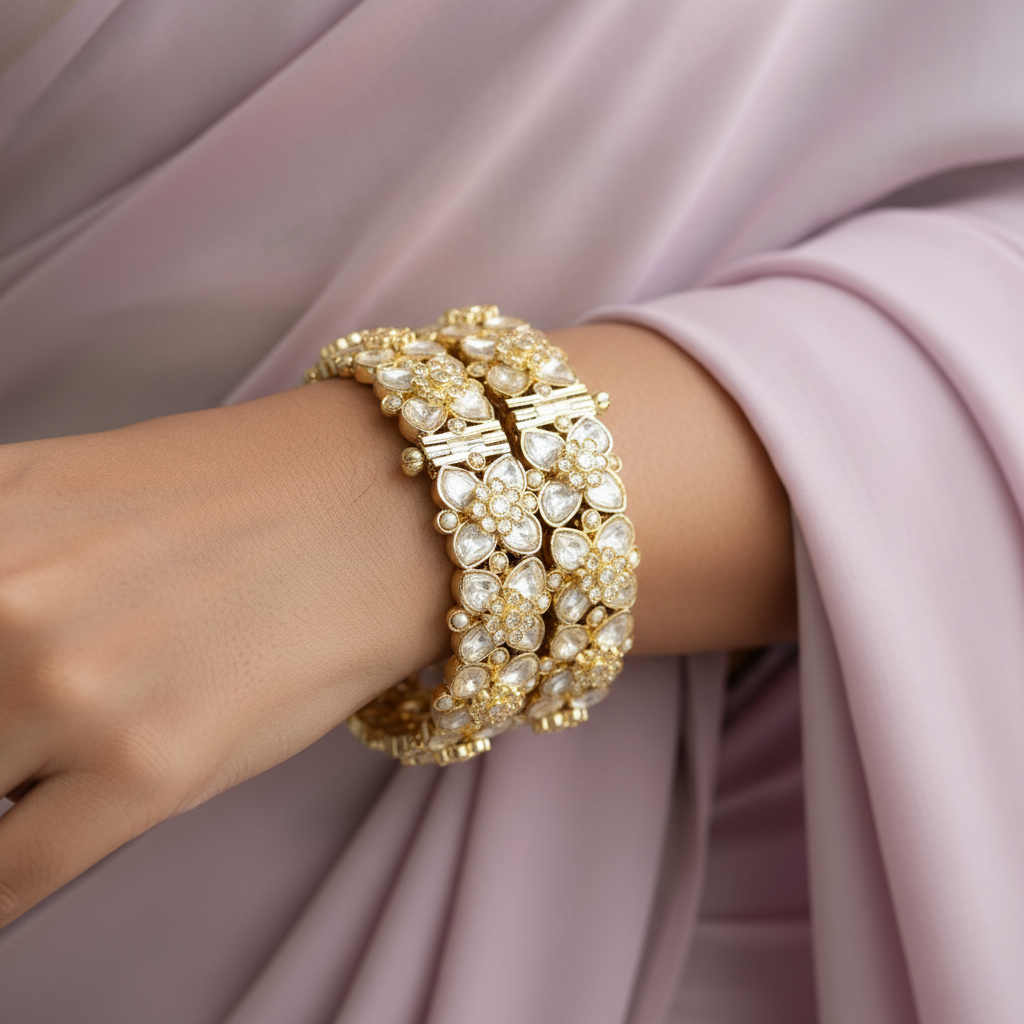 Anokhi Polki Bangle Kada