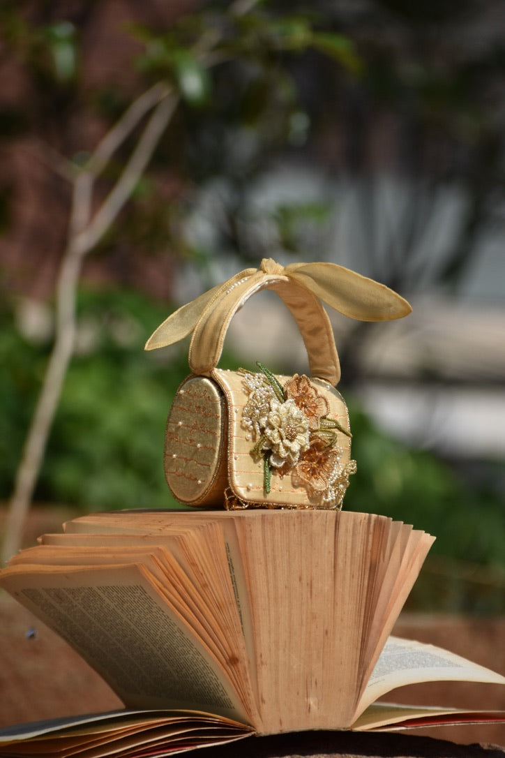Mini flap bag Florence Beige