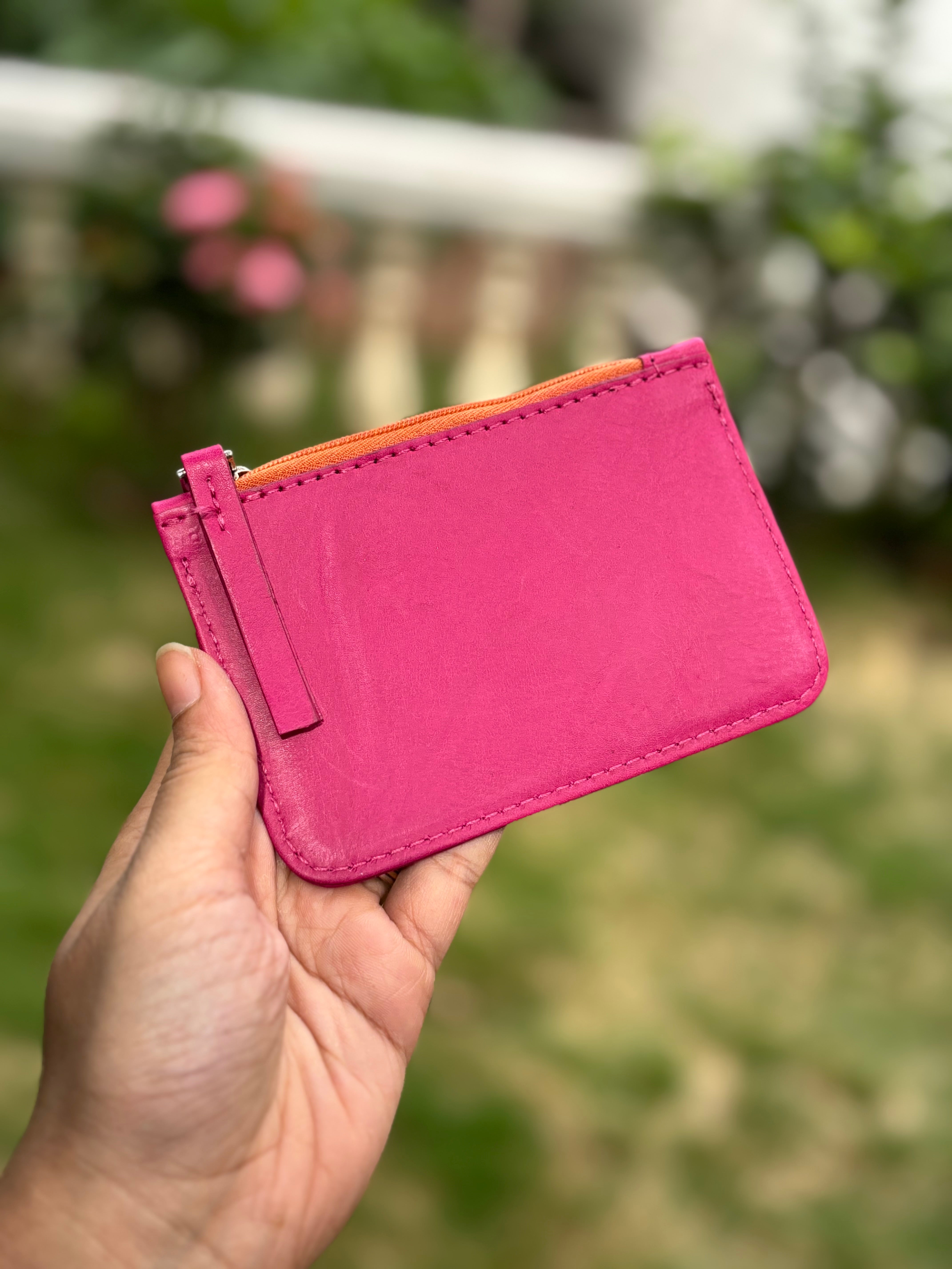 SAMPLE Pink Coin Pouch