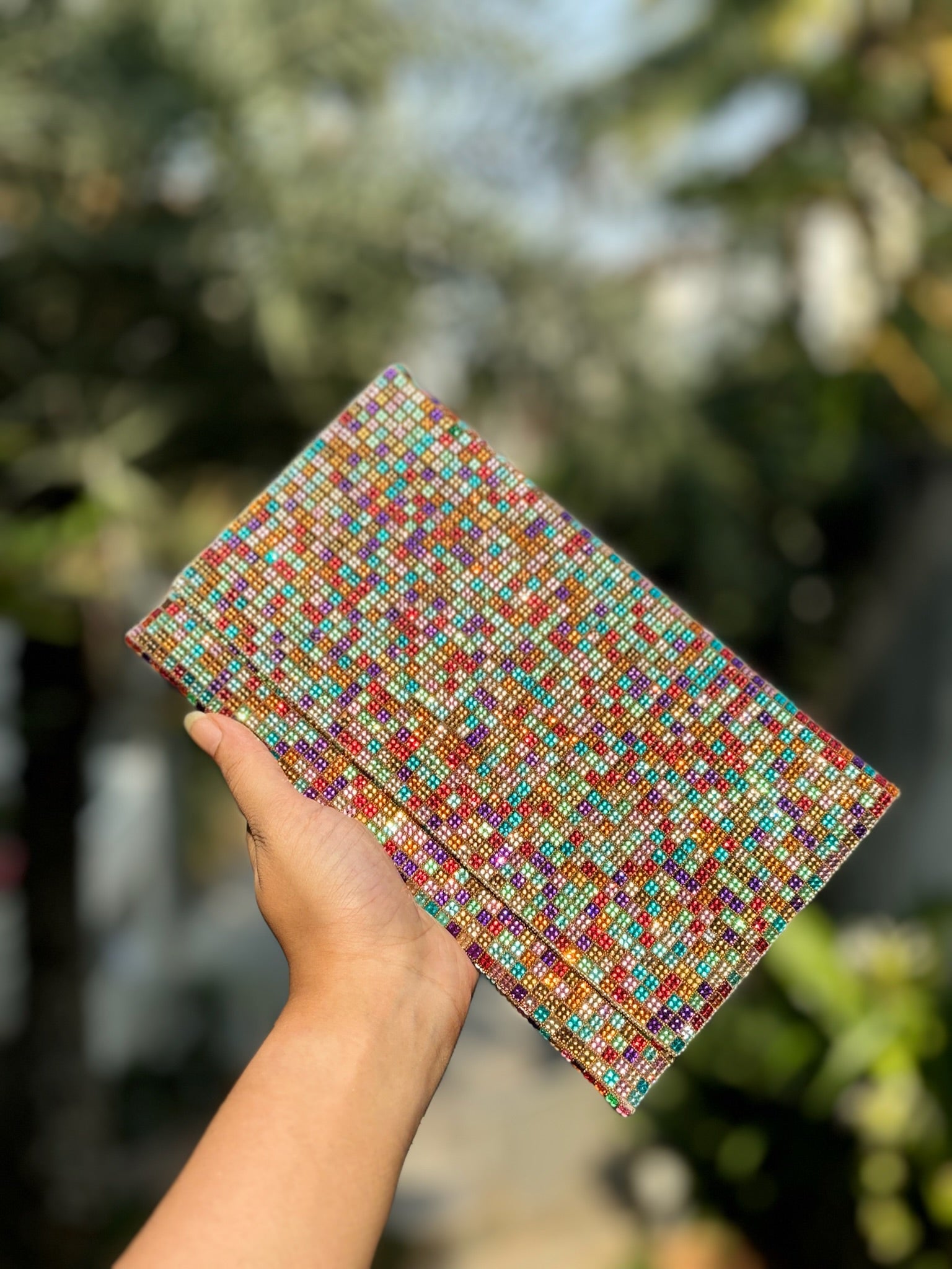 Disco Tiles Envelope Bag