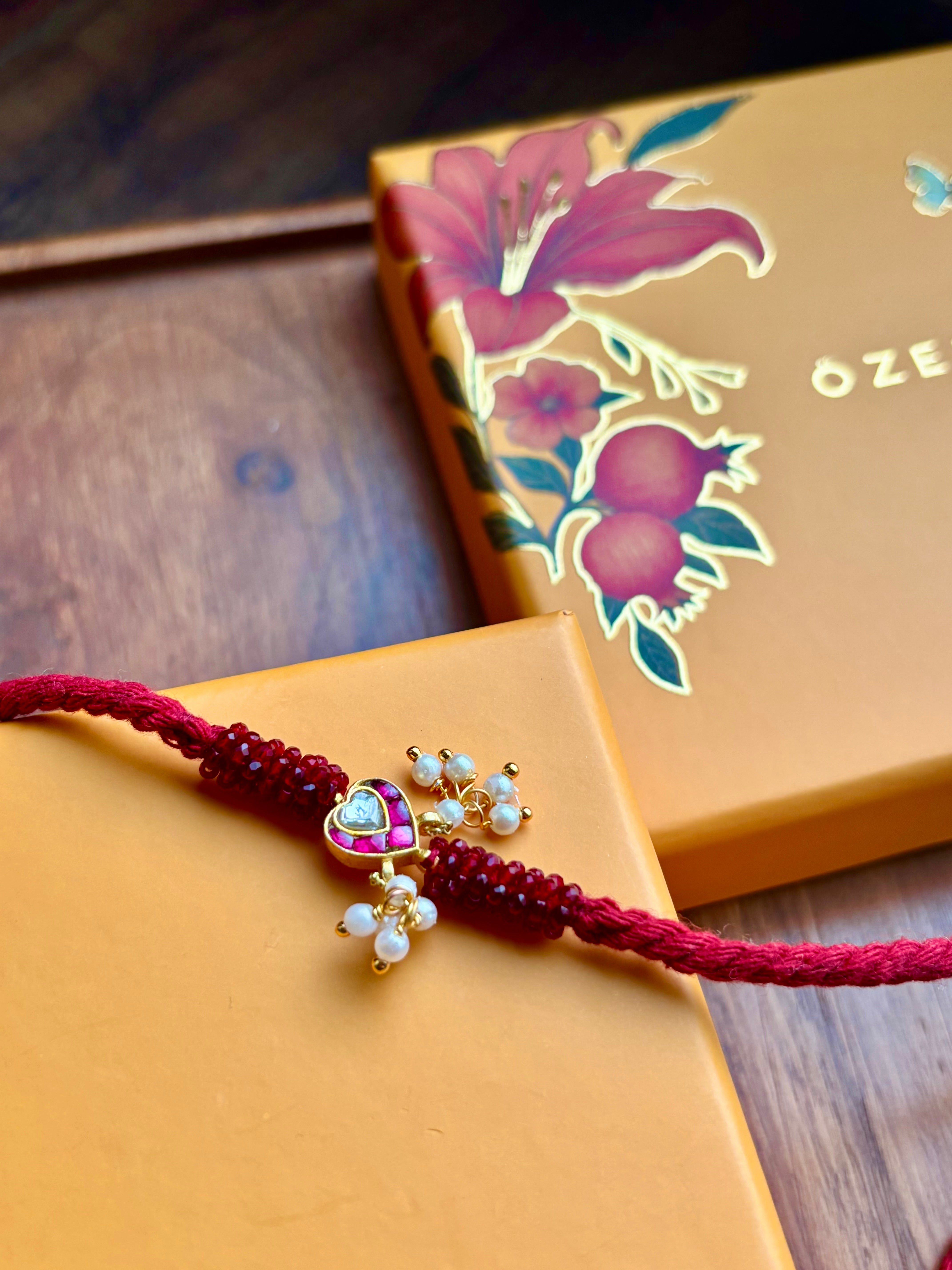 Hriday Rakhi (Pink)