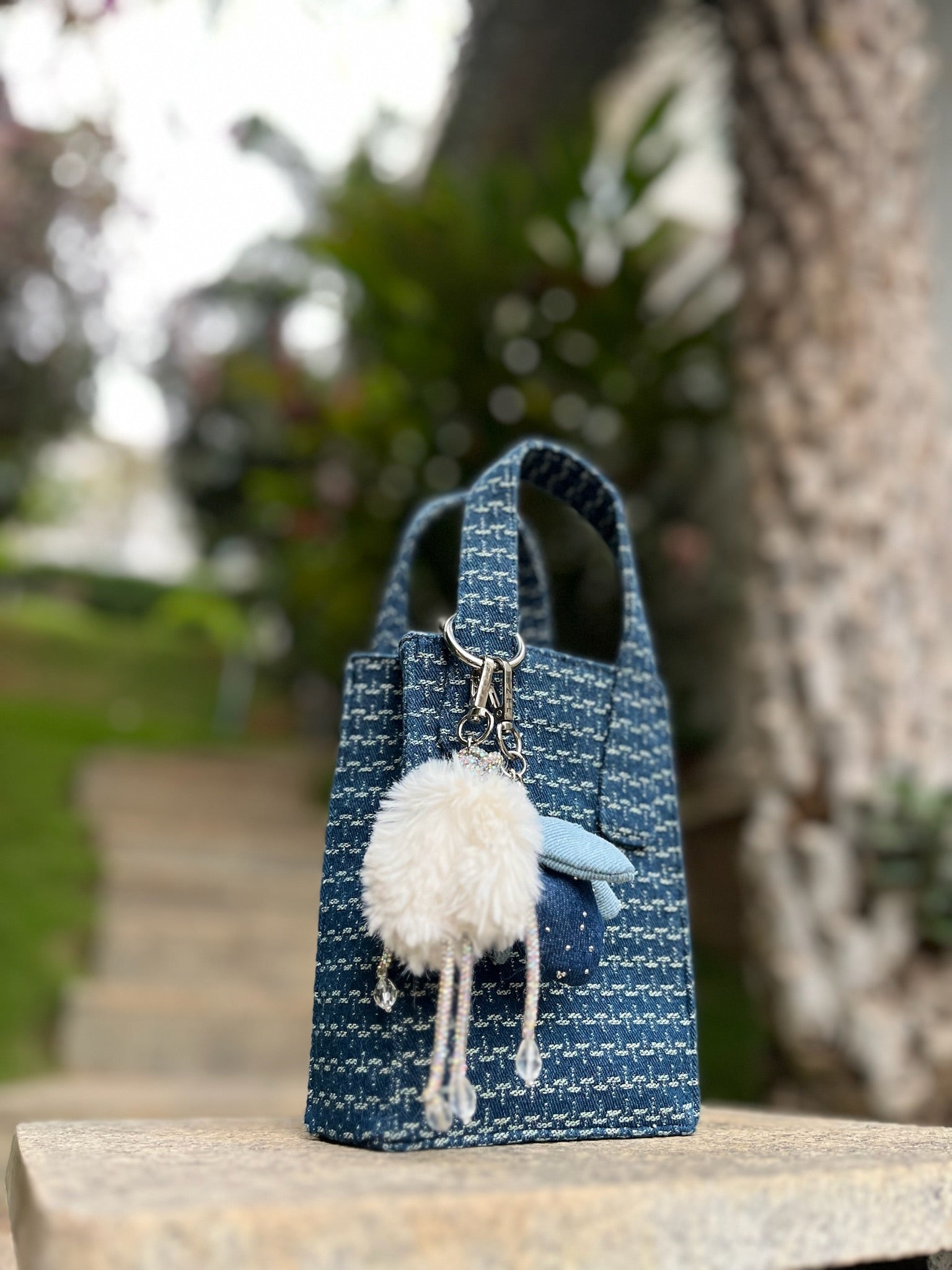 Pixie denim mini tote Bag