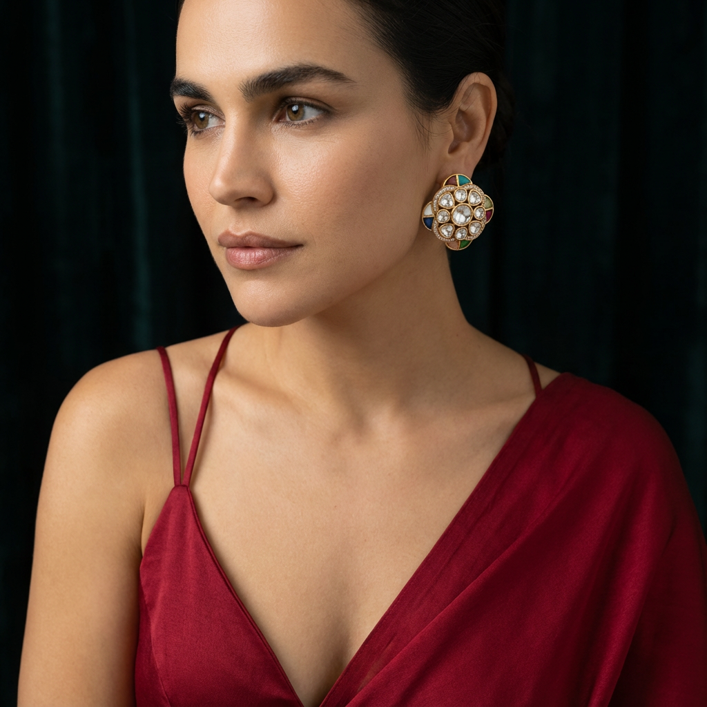 PRISM BLOOM Stud Earrings