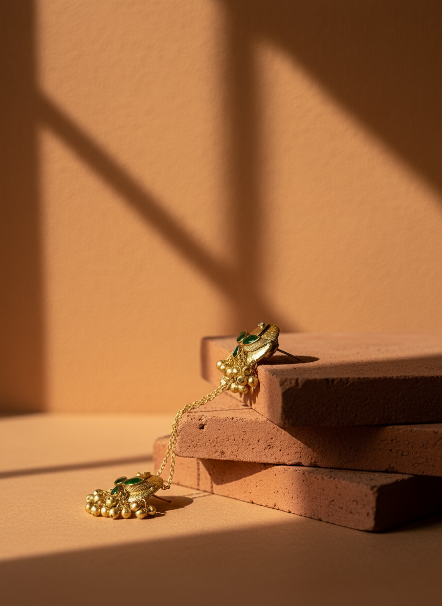 Ghunghroo Dangler Studs