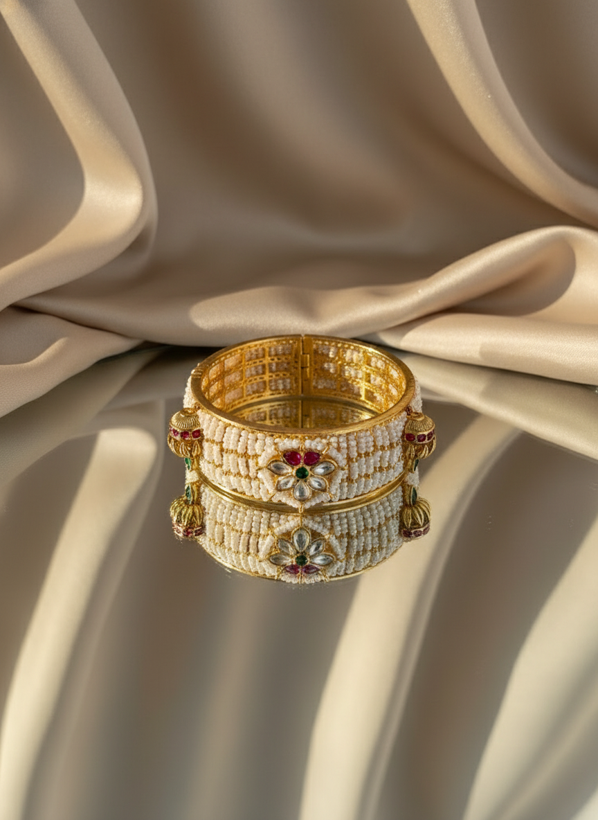 Sunaina kada – heritage Indian bangle jewelry by Ozel