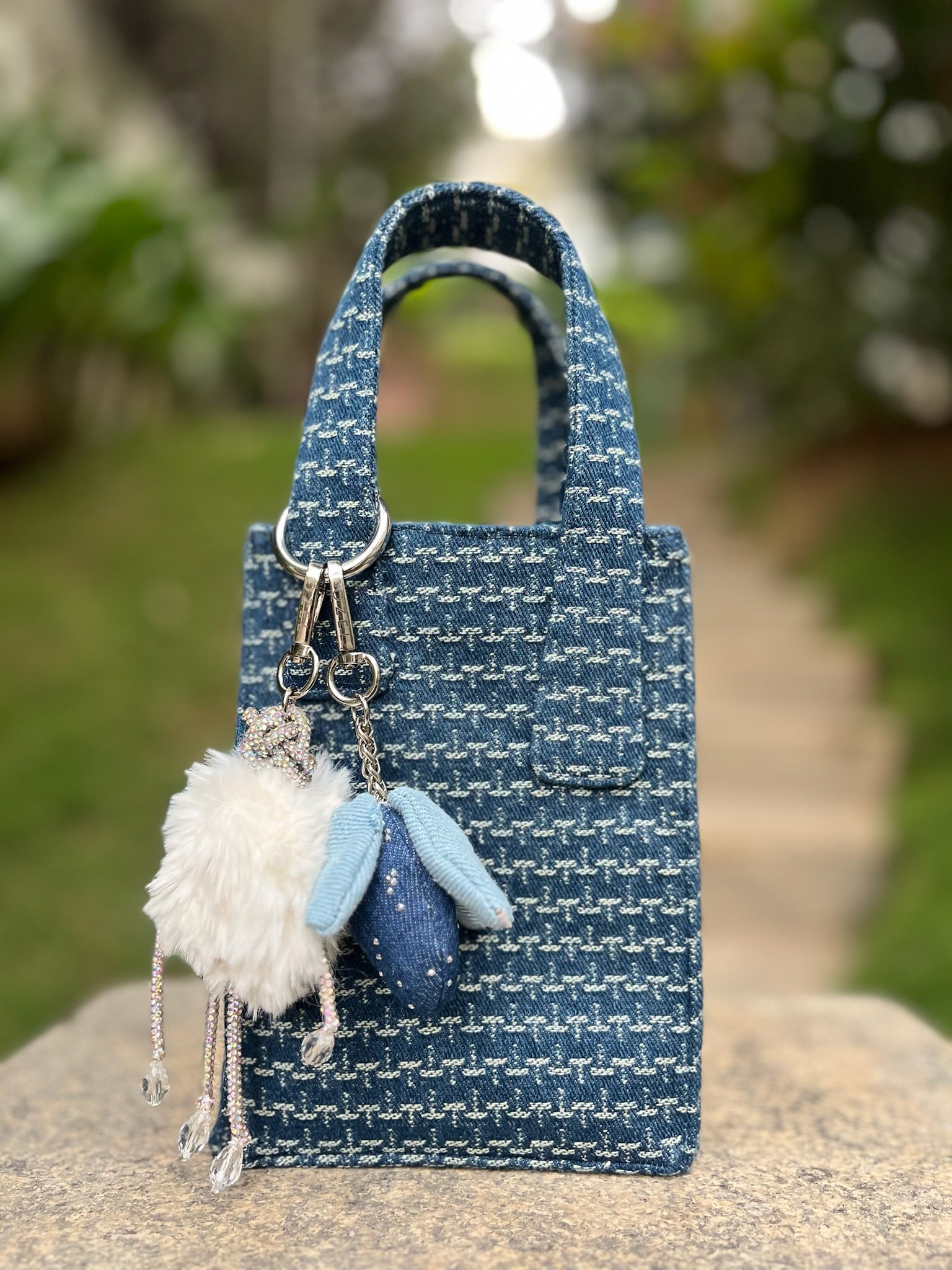 Pixie denim mini tote Bag