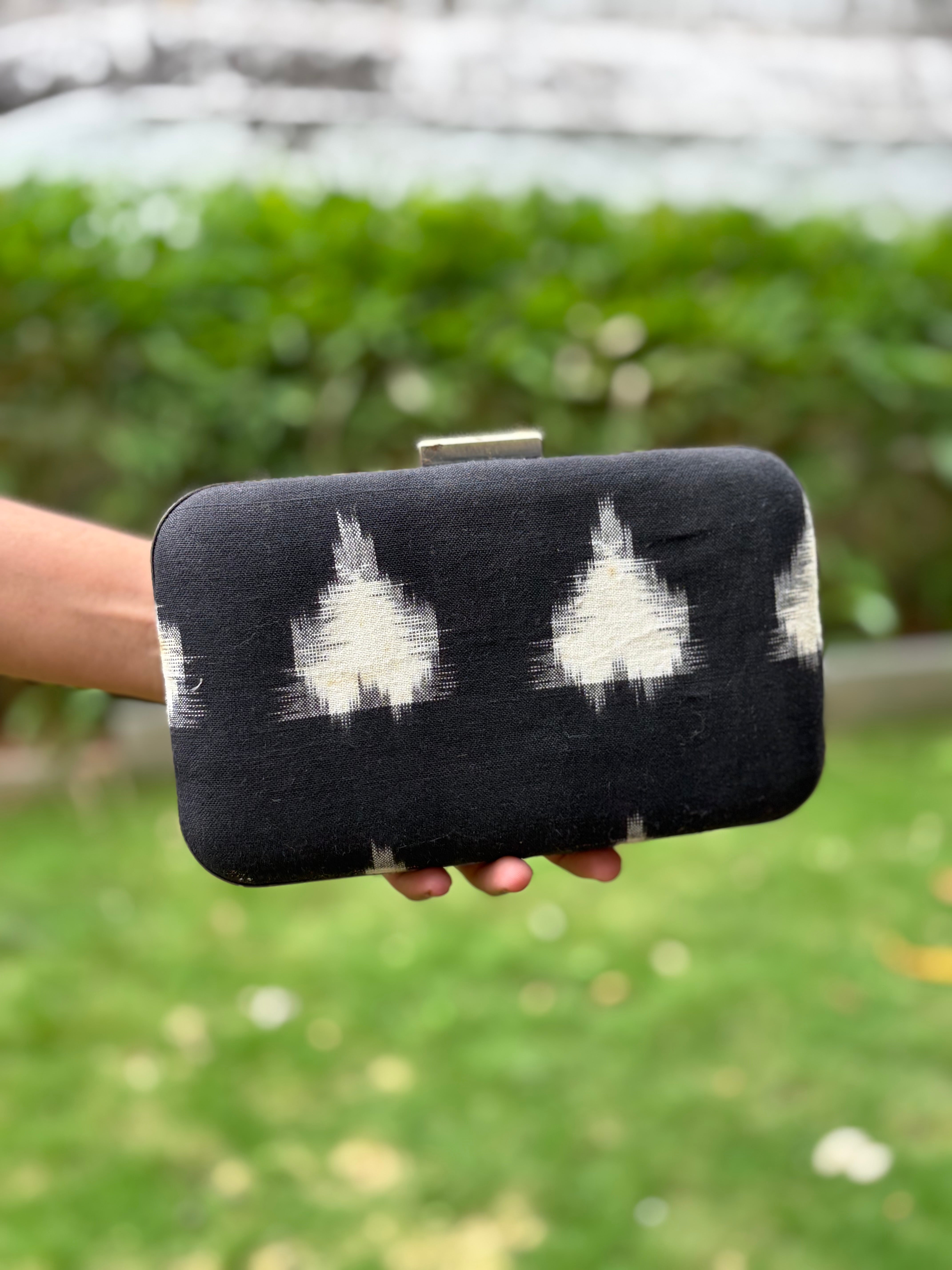 SAMPLE Ikkat Clutch Bag