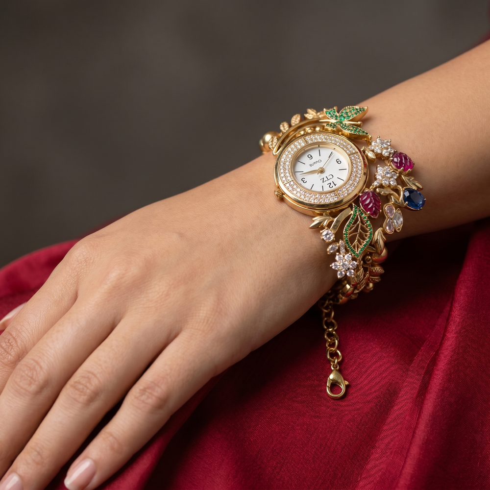 Aadhya Vintage Watch Bracelet
