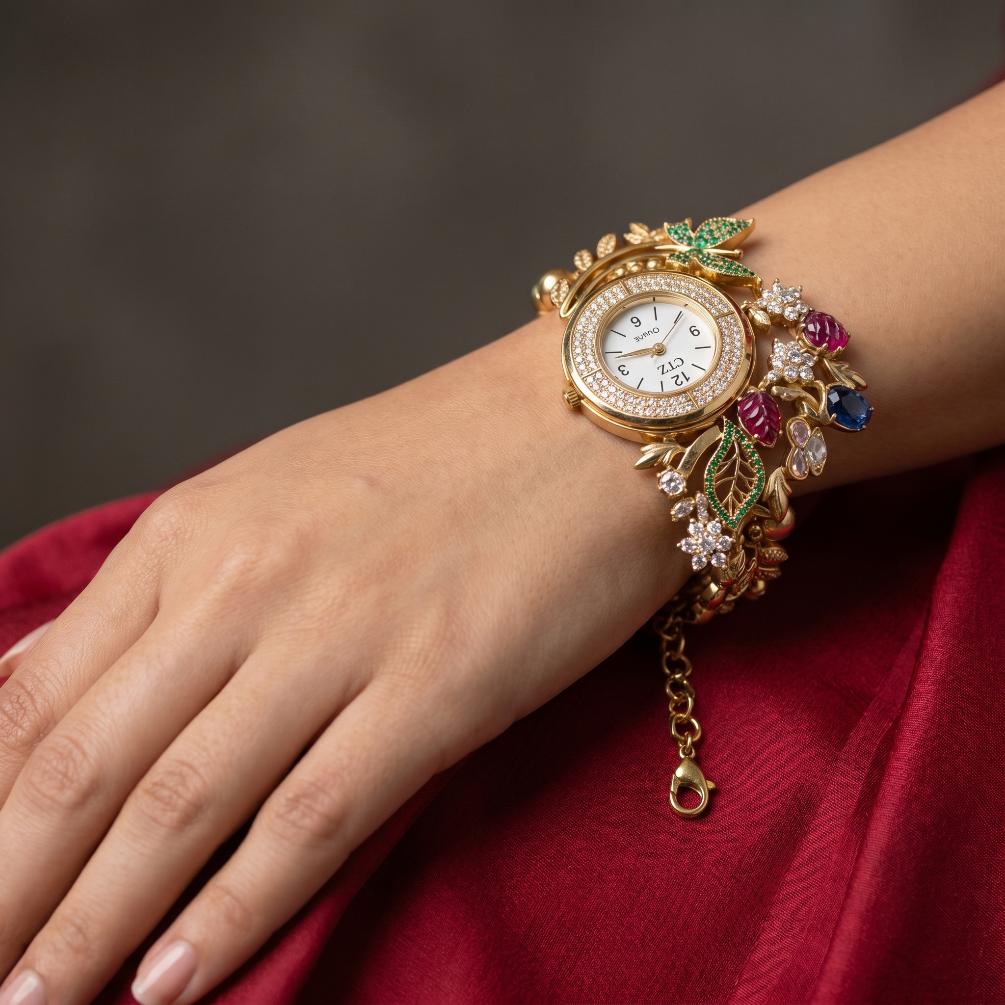 Aadhya Vintage Watch Bracelet