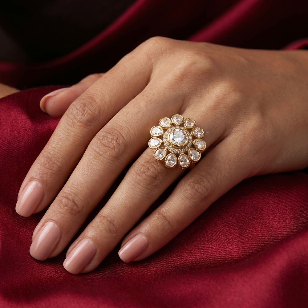 Aroha Noor Blossom Ring