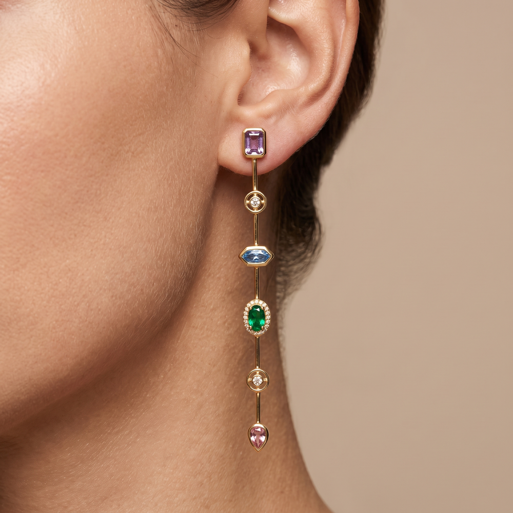 Astera Cascade Earrings