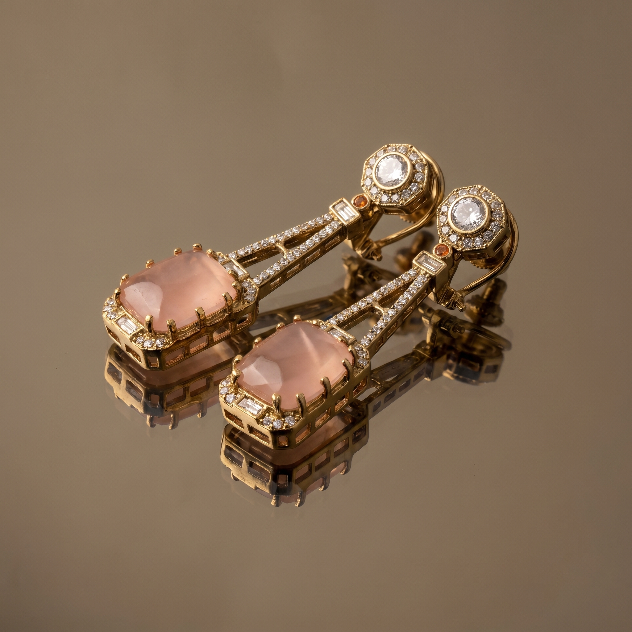 Avirra Verde Drop Earrings