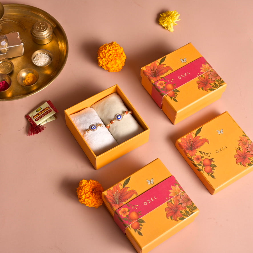 Divyaansh Evil Eye Rakhi Lumba Set