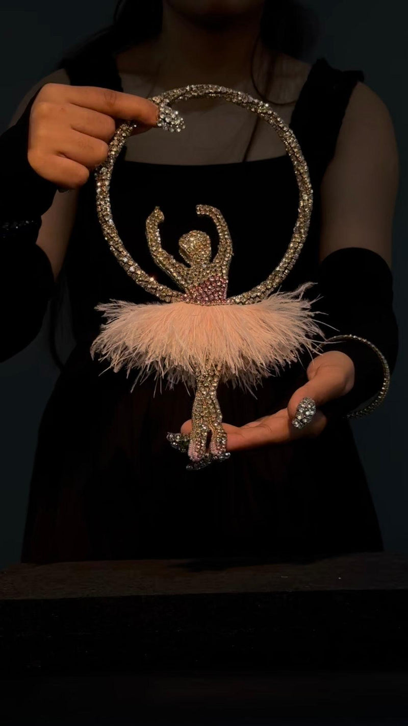 Rhinestone Ballerina Halo accessory
