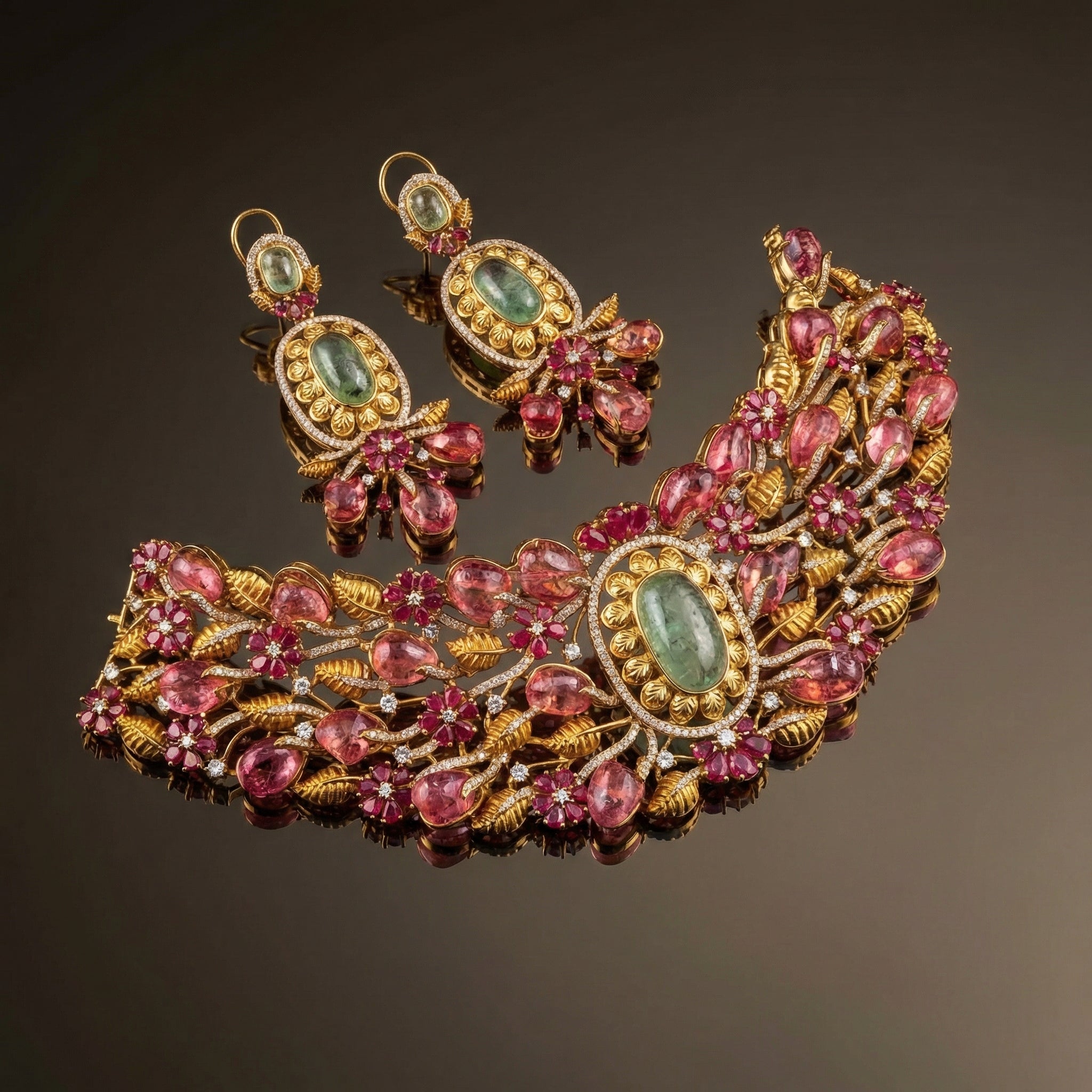 Bridgerton Garden Necklace Set