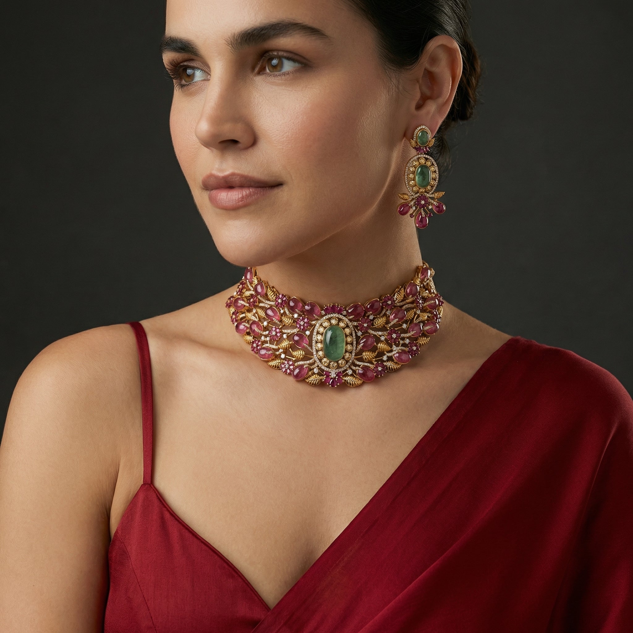 Bridgerton Garden Necklace Set