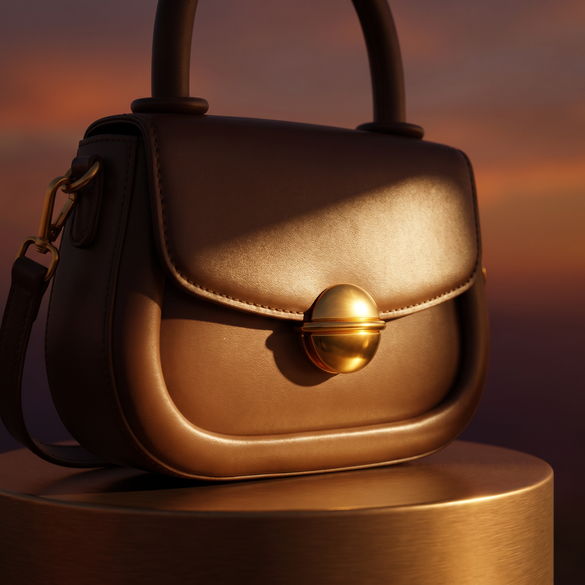 The Butter Orbit Bag - Brown