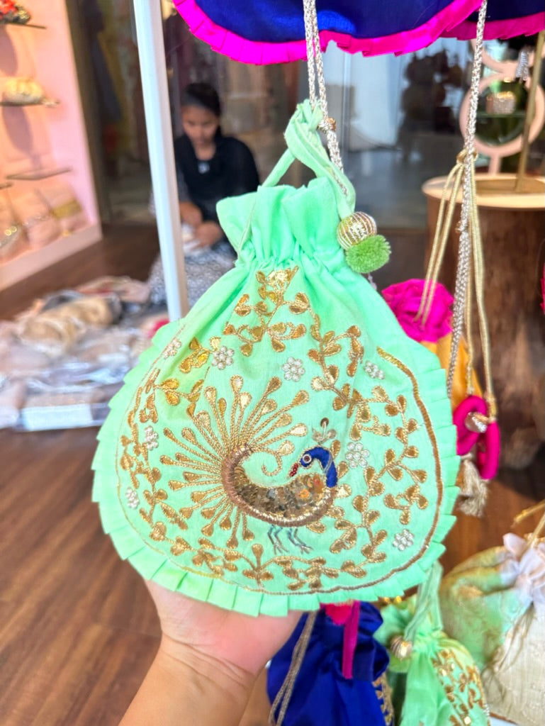 Set of 6 Potli Bags