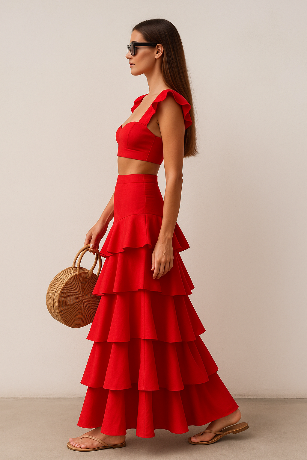 Bebo Red Coord Set