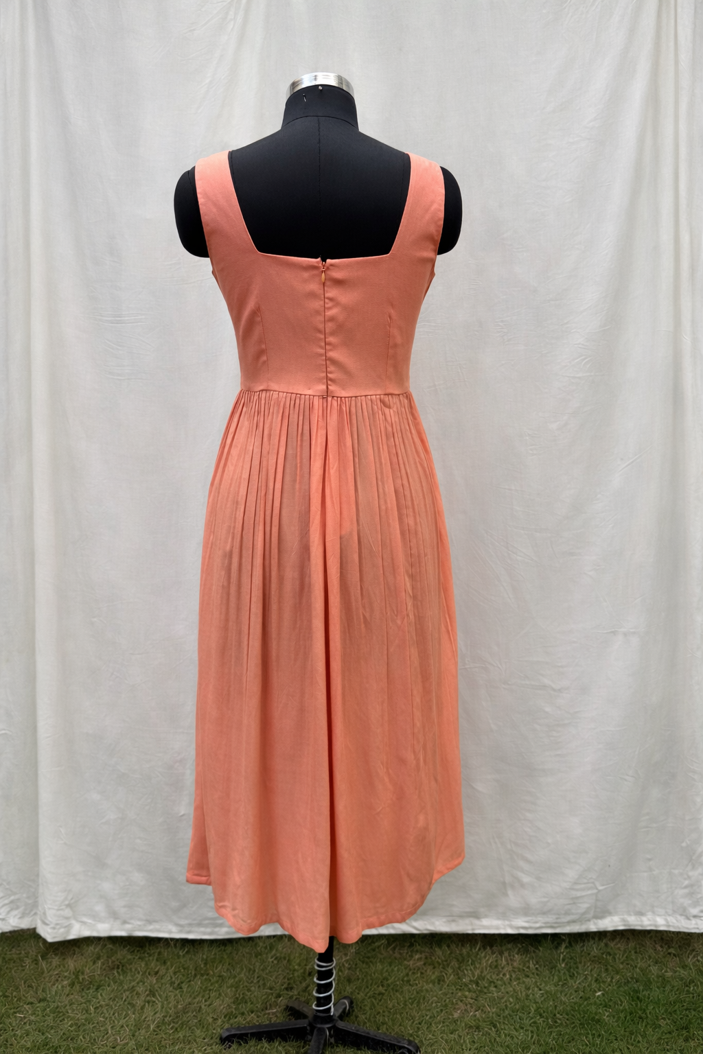 Embroidered Garden Midi Dress (Sale)