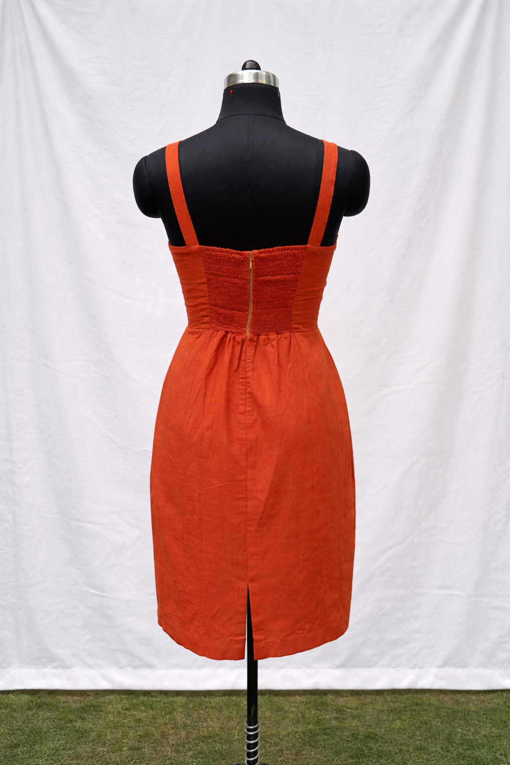 Daphne Corset Dress – earthy autumnal corset dress by Ozel