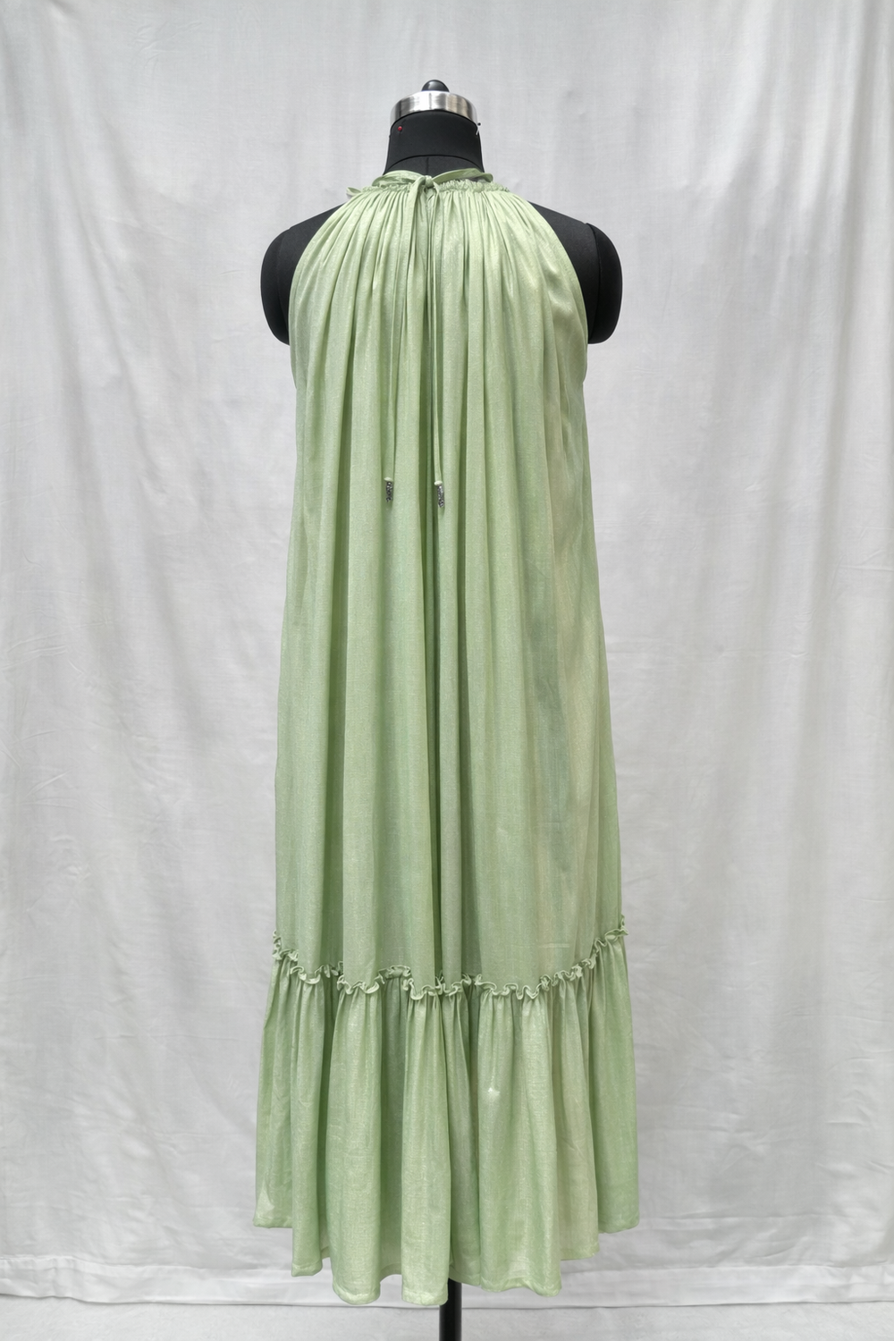 Layla Dress Green – verdant feminine dress by Ozel