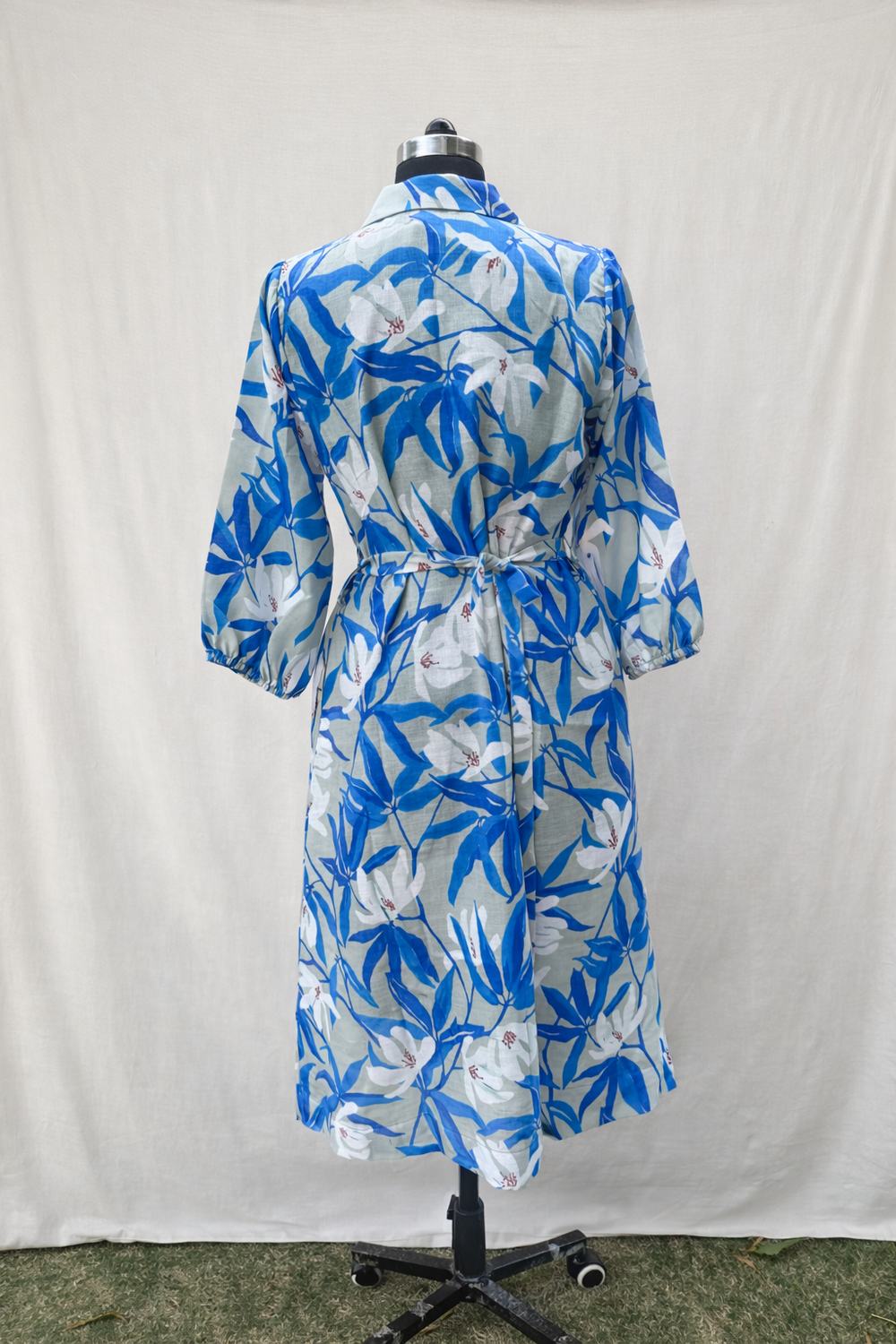 Printed Shirt Dress – relaxed printed shirt dress by Ozel