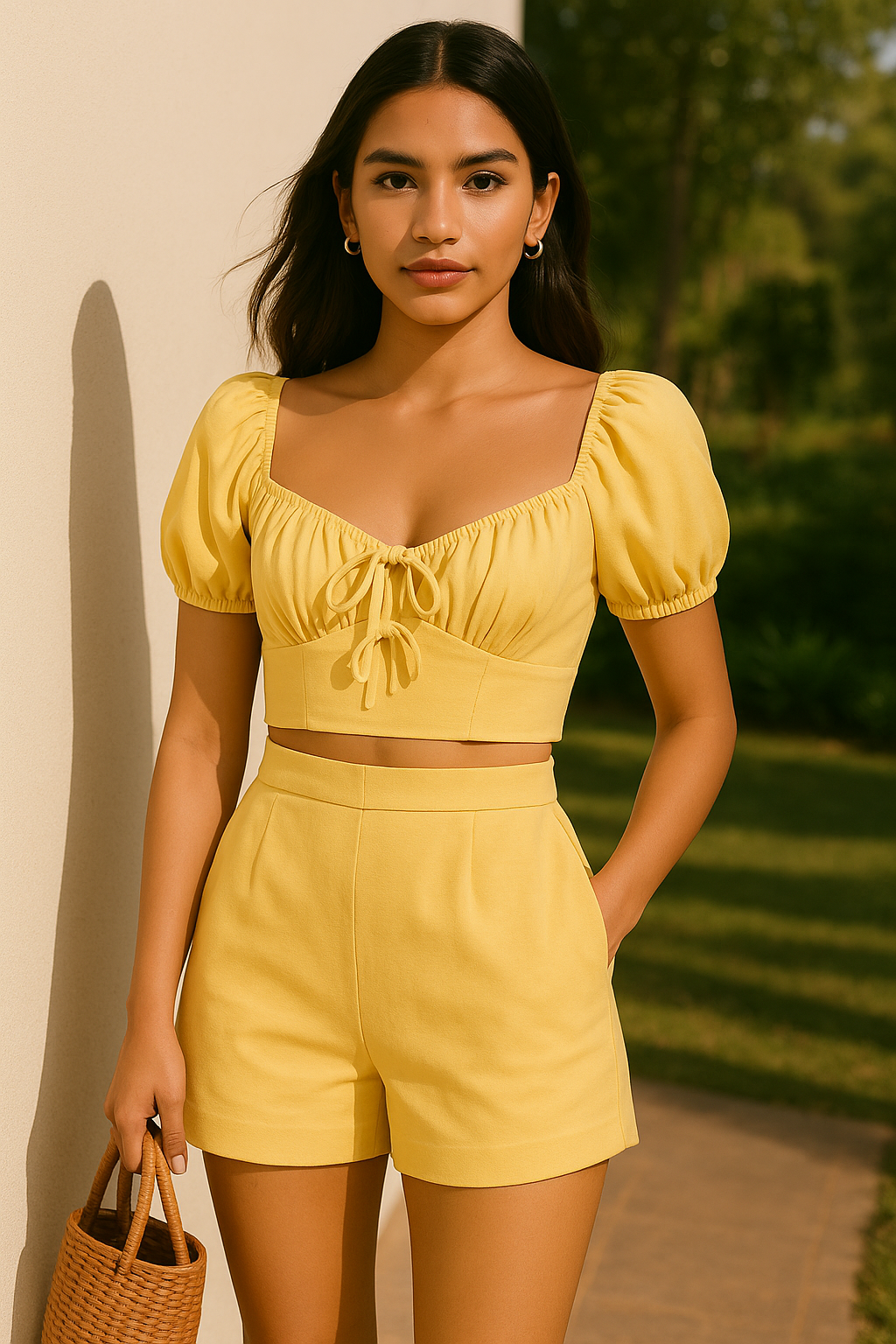 Bows Co-ord Romper Set