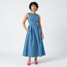 Blue Stripe Dress
