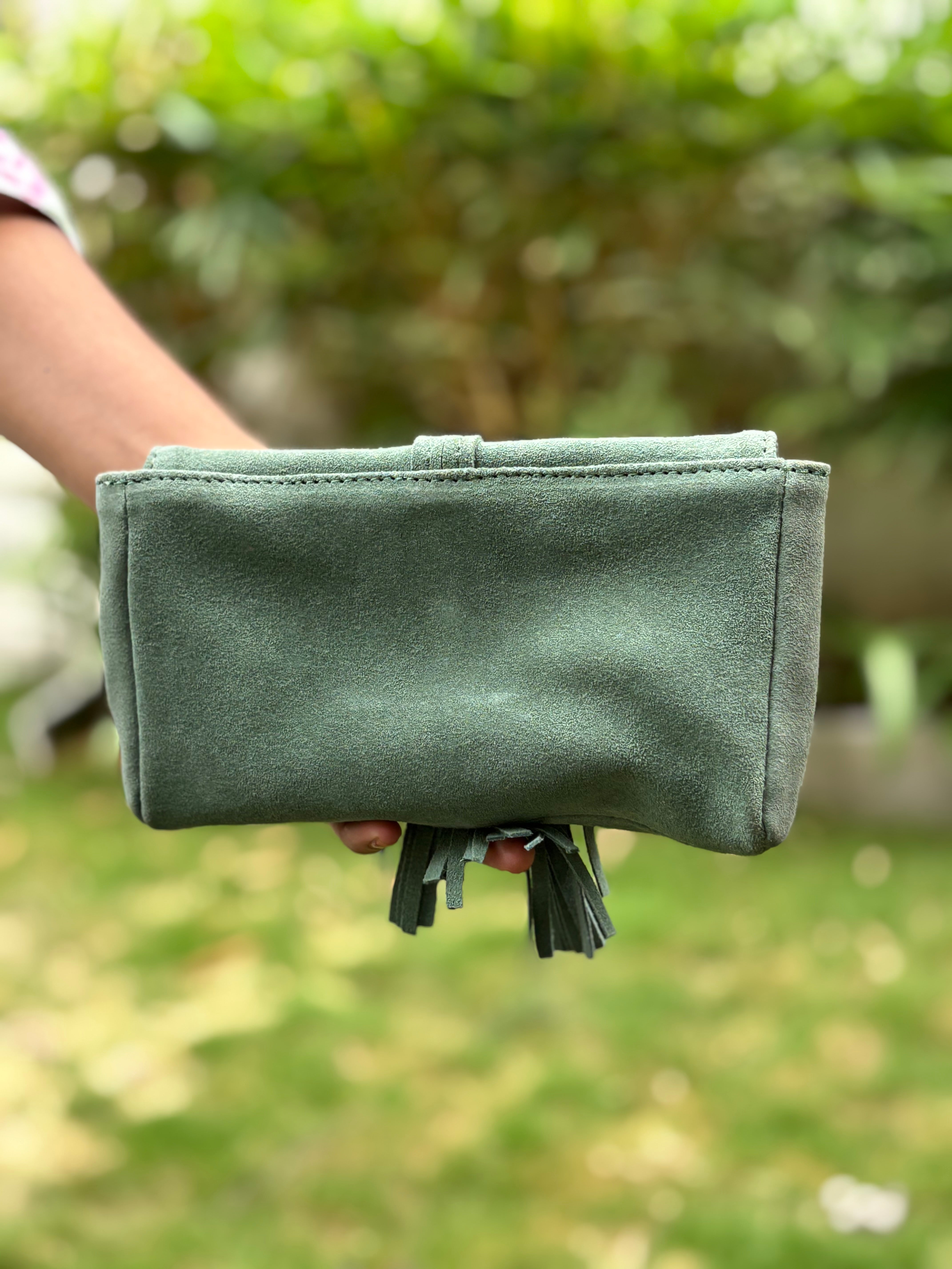 SAMPLE Suede Pouch