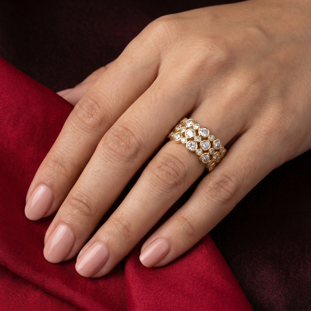 Diana Bubble Diamond Ring